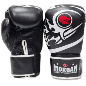 MORGAN ELITE BOXING & MUAY THAI LEATHER GLOVES (8-12-16oz)